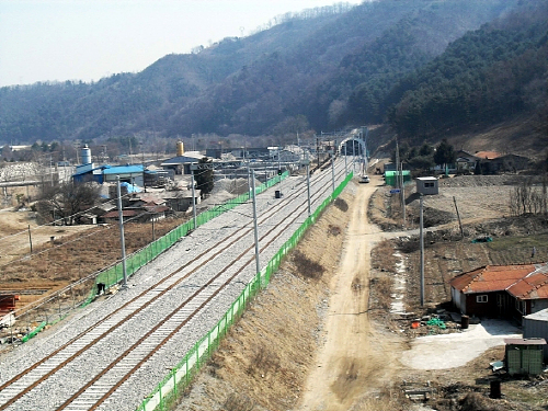 Kyungchun Double-Track Subway Section 5 Construction Work