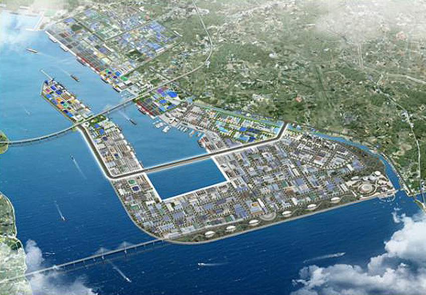 Pyeongtaek · Dangjin Port west dock entry road extension construction