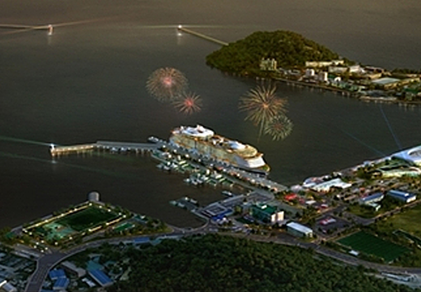 Busan Port North Port (Dongsam) International Cruise Pier Expansion