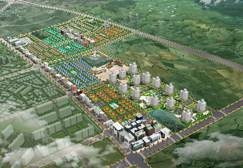 Anjung Songdam District Land readjustment project creation construction