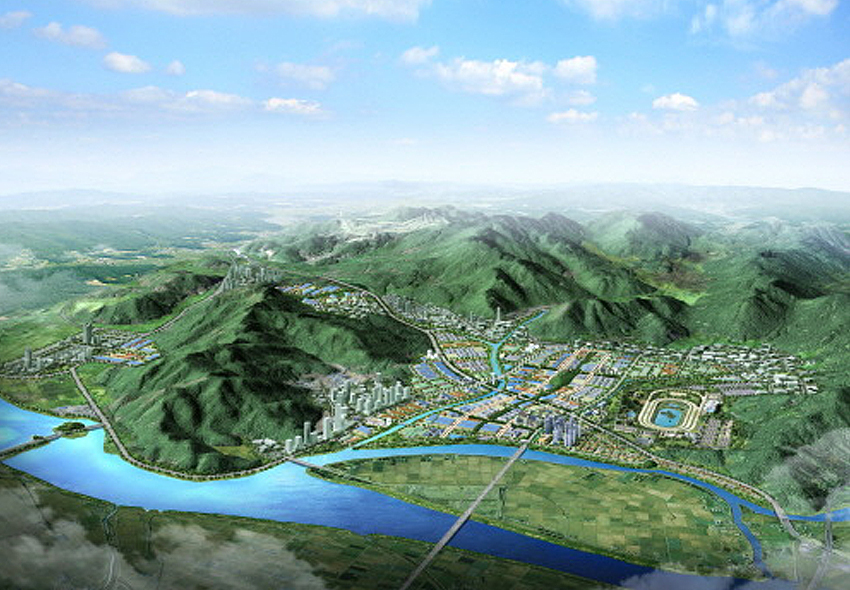 Busan New Port hinterland  International industrial logistics city (Step 1-1) Construction of general industrial complex(Zone 2)