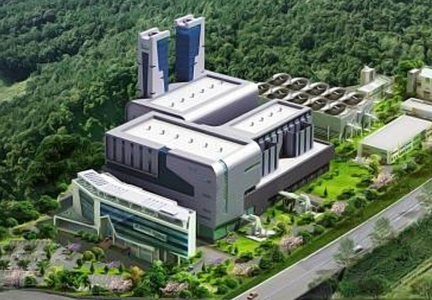 Sejong City Combined Heat and Power Plant construction work